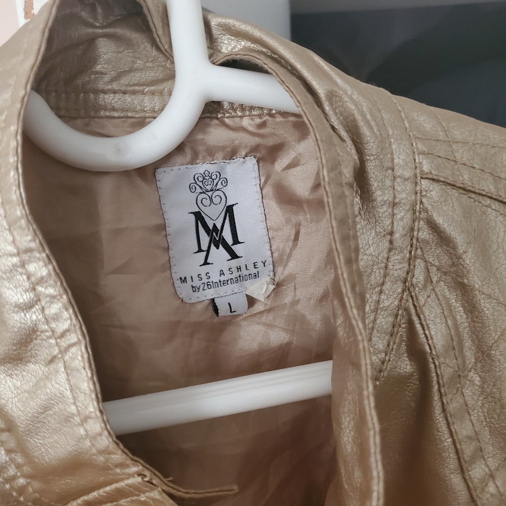 Gold women's jacket